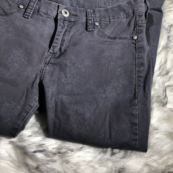 BlankNYC | gray floral low rise skinny jeans size 28 - Picture 3 of 8